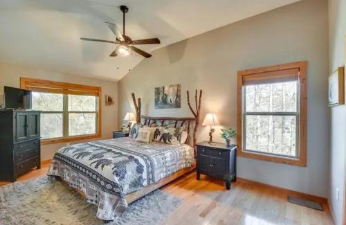 Blairsville House | Cozy Ga Cabin Fire Pit, Game Rm & Relaxation