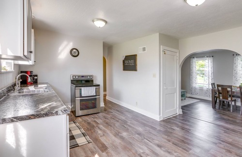 New Haven  Huron County House | Cozy Greenwich Vacation Rental w/Fire Pit