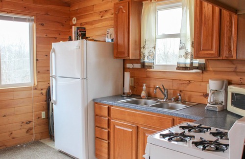 Nelsonville Cabin | Cozy Hocking Hills Couples Cabin | Private Hot Tub