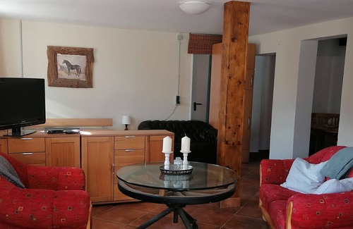 Malente Apartment | Cozy holiday apartment directly on the horse farm