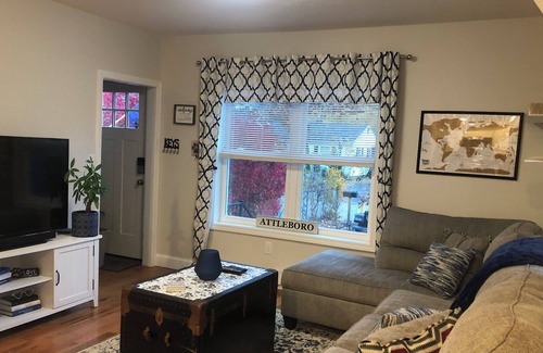 Attleboro House | Cozy Home Close to Providence. Pet Friendly!