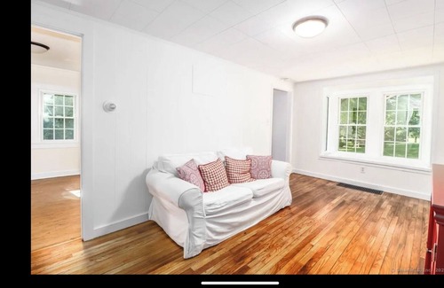 New Milford House | Cozy home with large deck, private river access and 1acre yard all to yourself!