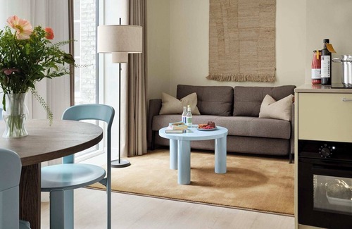 Copenhagen City Centre Apartment | Cozy Hotel Apartment Facing Inner Courtyard
