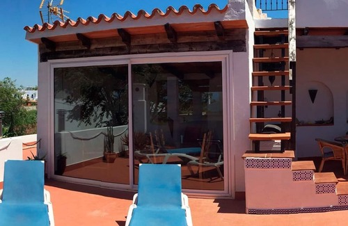 Zahora Villa | Cozy house with beautiful roof terrace and sea view in Zahora. Sleeps 4-6