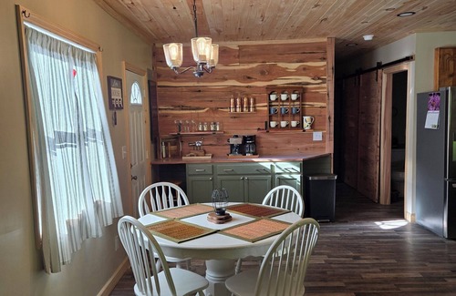 Cadiz House | Cozy lake house w/spacious deck, BBQ/fire pit. Boat ramp1 mi away Pet friendly!