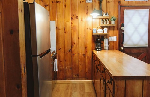 Jay Cabin | Cozy Lake Placid Cabin - King, Hot Tub, Ice Barrel Bath, A/C, near Whiteface