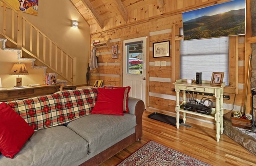 Seven Devils Cabin | Cozy Log Cabin: HOT TUB! Perfect for Highland Games!