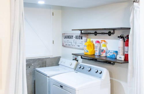 Northeast Park Hill House | Cozy, Modern Living Space w/ Fireplace and Kitchen