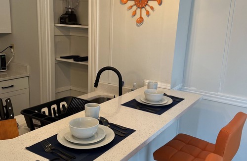 Columbia-Tusculum Apartment | Cozy Modern Suite | Columbia Tusculum Patio