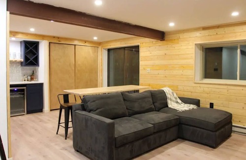 Lake Ariel House | Cozy Modern Updated Poconos Cabin with Huge Deck