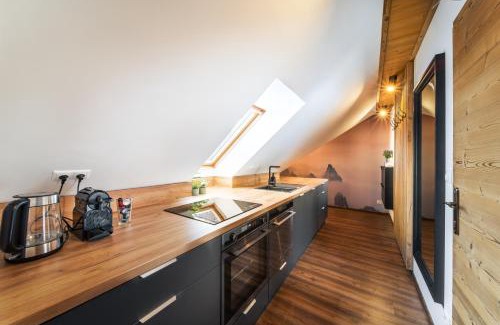 Velka Lomnica Apartment | Cozy mountain attic apartment in High Tatras