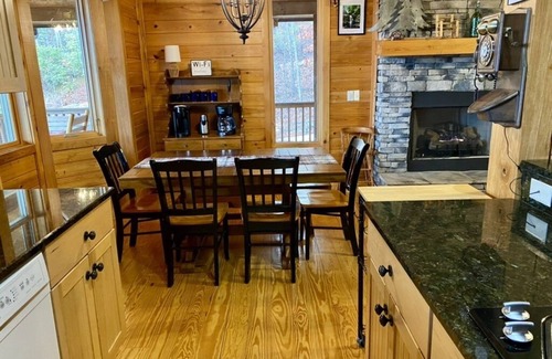 Tuckasegee Cabin | Cozy Mountain Cabin with Stunning Views, Fire Pit, & 1.9 miles to boat put-in!