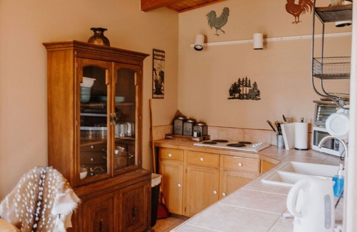 McIntosh Cabin | Cozy mountain duplex cabin at The Ranch Retreat in Cibola National Forest !