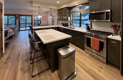 Truckee Ski Chalet | Cozy Mountain Retreat in Tahoe Donner with Large Deck and Mountain Views