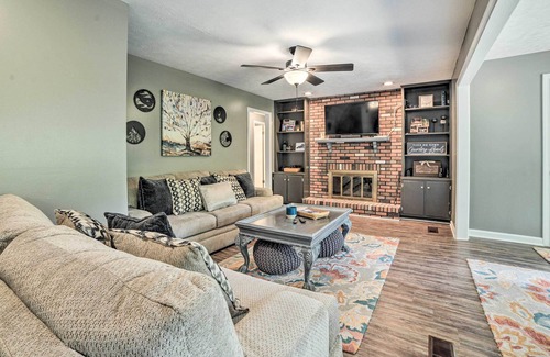 Almo House | Cozy Murray Retreat w/ Grill ~ 2 Mi to Lake!
