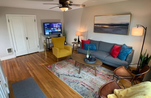 Hough House | Cozy Nest - Uptown 2BR, 2 Bath with Small Yard