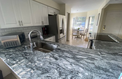 South Bradenton Apartment | Cozy new kitchen Shorewalk condo close to img and beach