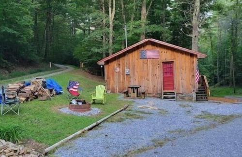 Greeneville Cabin | Cozy Patriotic Cabin