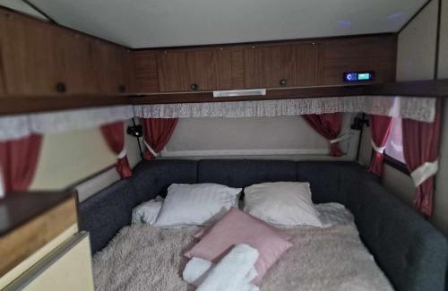 Lulea House | Cozy private caravan on our lawn