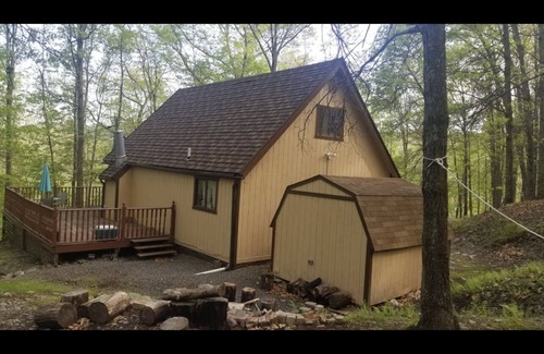 East Stroudsburg Cabin | Cozy relaxing cabin in energizing area of woods. — 5 minute walk from the river!