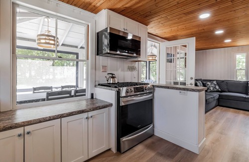 Southern Coast Cottage | Cozy, remodeled cottage with a private path to the beach, and a huge yard, nestled in the pines!