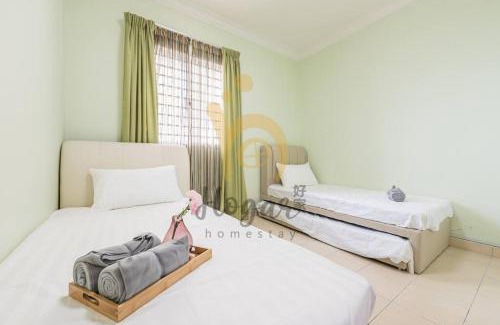 Seri Kembangan Apartment | Cozy Resort-Feel 3Bedroom-BBQ, Pool, Netflix 10pax