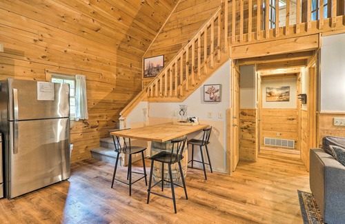 Oceana County Cabin | Cozy Retreat w/Porch & Double JJ Resort Access!