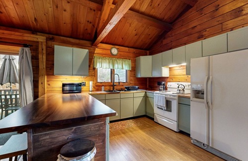 Barnstead House | Cozy Retreat with Spacious Deck, Firepit, and Outdoor Adventures Nearby