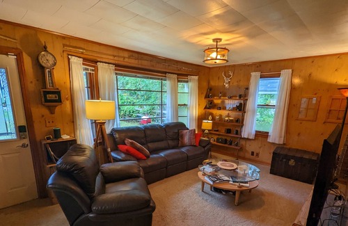 Twin Lakes Cottage | Cozy Rustic Retro Cottage - Pets - Ski - Ice Fish