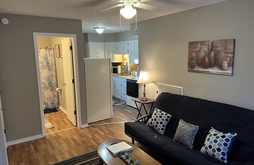 Bluewell Apartment | Cozy Spurrier Unit 6 1 bed 1 bath Pets Welcome FREE WiFi