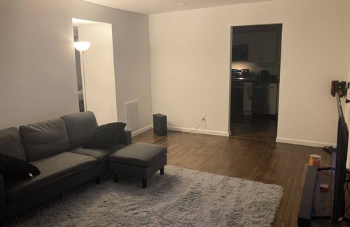 Belvedere Park Apartment | Cozy Stays Modern Grey Style Bachelor Pad
