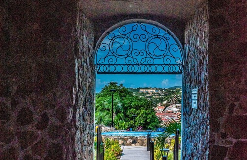 Rosendal Apartment | Cozy Studio in St. Thomas w/Balcony Views