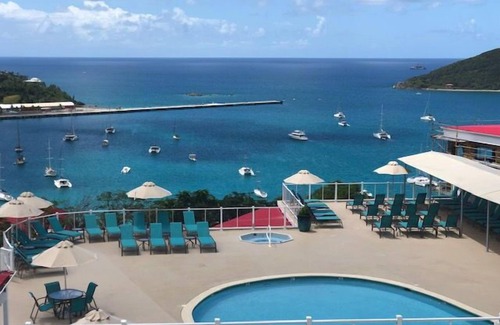 Rosendal Apartment | Cozy Studio in St. Thomas w/Balcony Views
