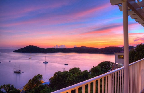 Rosendal Apartment | Cozy Studio in St. Thomas w/Balcony Views