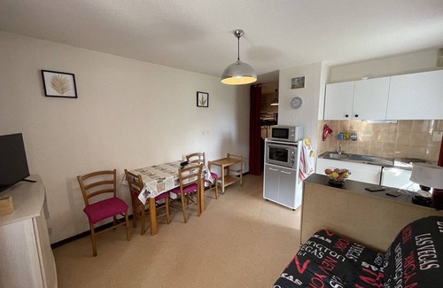 Laveissiere Apartment | Cozy studio with terrace in Le Lioran, pets welcome