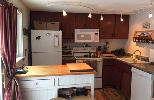West Bridgton House | Cozy Summer Getaway with Lake Beach and Boating Access