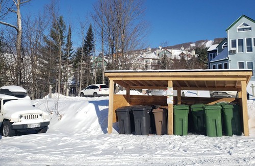Mont-Tremblant Pedestrian Village Condo | Cozy TRUE Ski In/Out Condo on Voyageur Ski Trail**Steps to MT Pedestrian Village
