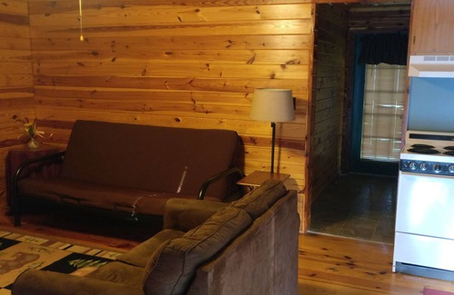 Mountain Pine House | COZY UNIT #2 WATERFRONT LOG CABIN