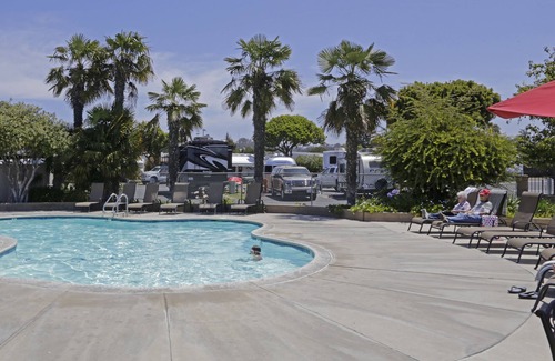 Oceano Cottage | Cozy Vacation Cottage 300 at Pismo Sands RV Resort