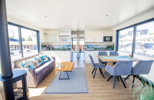 Peenemuende Boat Rental | Cozy vacation home right on the water for 4 people