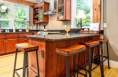 Bynum House | Cozy Wooded barndominium near Chapel Hill