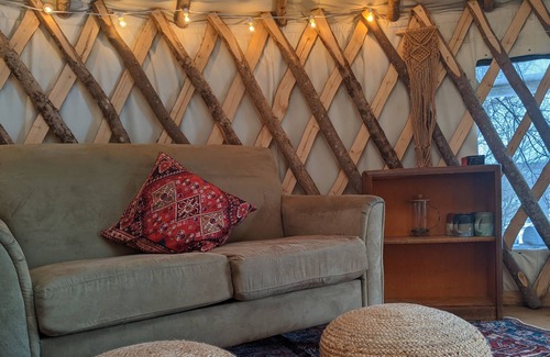 Dedham RV Rental | Cozy yurt on a farm