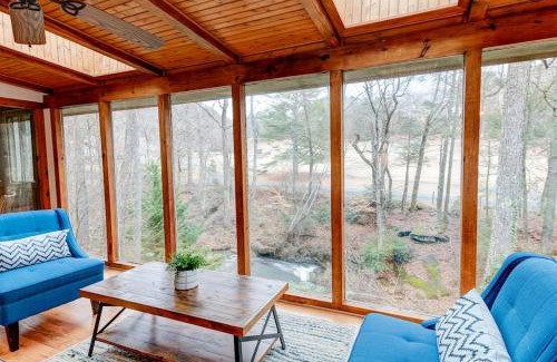 Lake Lure House | Creek Front FirePit Rumbling Bald Resort Sleeps 16