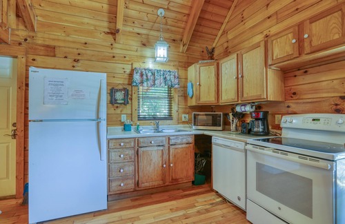 Cosby Cabin | Creek Heaven - 2 Bedrooms, 2 Baths, Sleeps 6 Cabin by RedAwning
