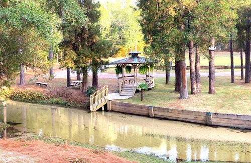 Holt RV Rental | Creek Waterfront Private RV Lot (3 minutes from interstate)