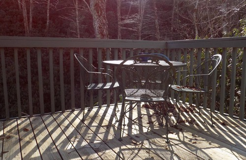 Sugar Mountain Ski Chalet | Creekside Chalet w/ Hot tub, Fireplace, and dedicated office