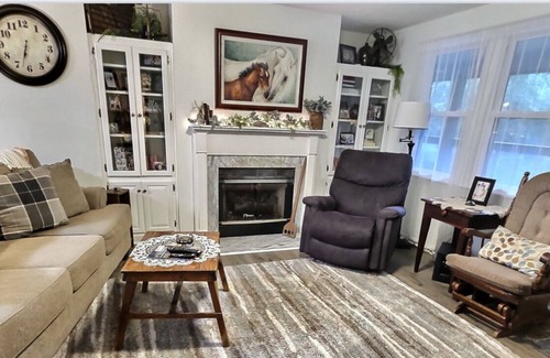 Pegram Cottage | Creekside Cottage, private getaway, awesome screened porch, pets welcome!