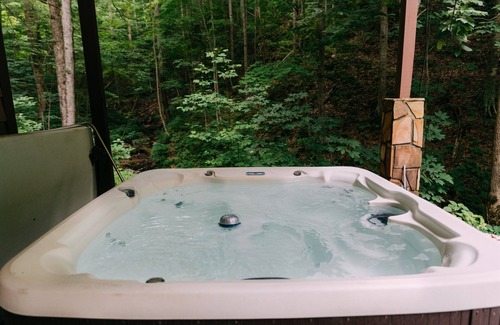 Stanton Cabin | Creekside Oasis! A 3-bedroom cabin with a fantastic view in Birch Hollow.