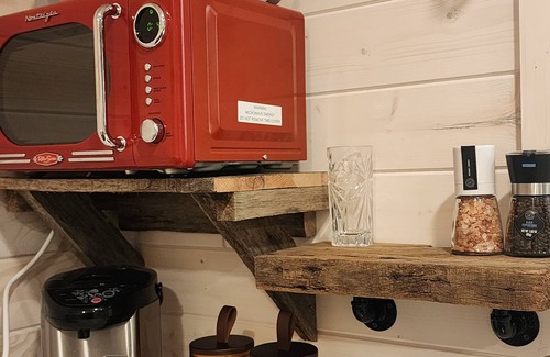 Burnsville Cabin | Creekside Tiny House with Sauna