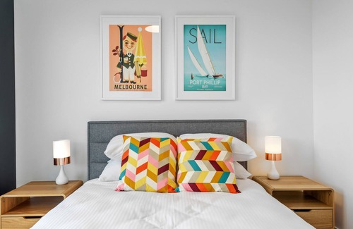 Cremorne Apartment | Cremorne Cityscape View 1-Bed with Gym, Spa, Sauna